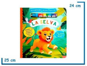 L.LA SELVA COL.DESCUBRIENDO COLORES MAGICOS CON MARCADOR DE AGUA