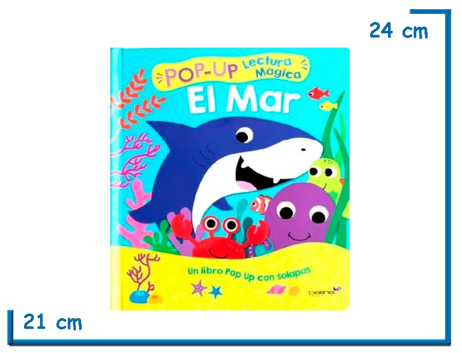 L.EL MAR COL.POP-UP LECTURA MAGICA