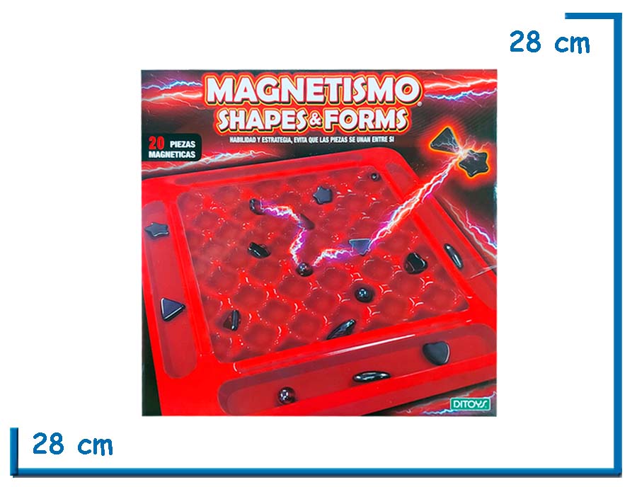 MAGNETISMO SHAPES & FORMS JUEGO DE MESA
