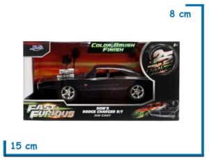JADA DOMS DODGE CHARGER RT(CBF) DIE CAST 25 YEARS OF FAST & FURIOUS 1.32