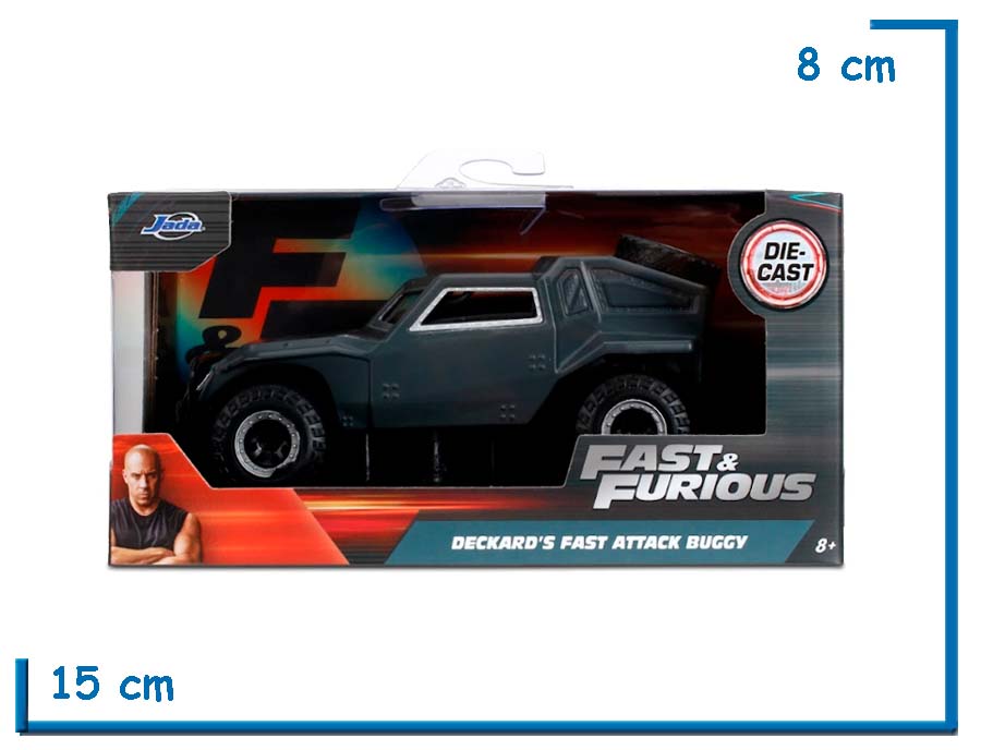 JADA DECKARDS FAST ATTACK BUGGY DIE CAST FAST & FURIOUS 1.32