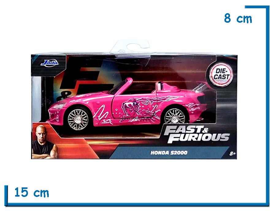 JADA HONDA S2000 DIE CAST FAST & FURIOUS 1.32