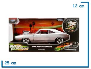 JADA 1970 DODGE CHARGER (SF) DIE CAST 25 YEARS OF FAST & FURIOUS 1.32