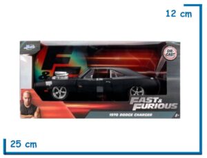 JADA 1970 DODGE CHARGER DIE CAST FAST & FURIOUS 1.24