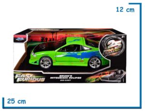 JADA BRIANS MITSUBISHI ECLIPSE DIE CAST 25 YEARS OF FAST & FURIOUS 1.24
