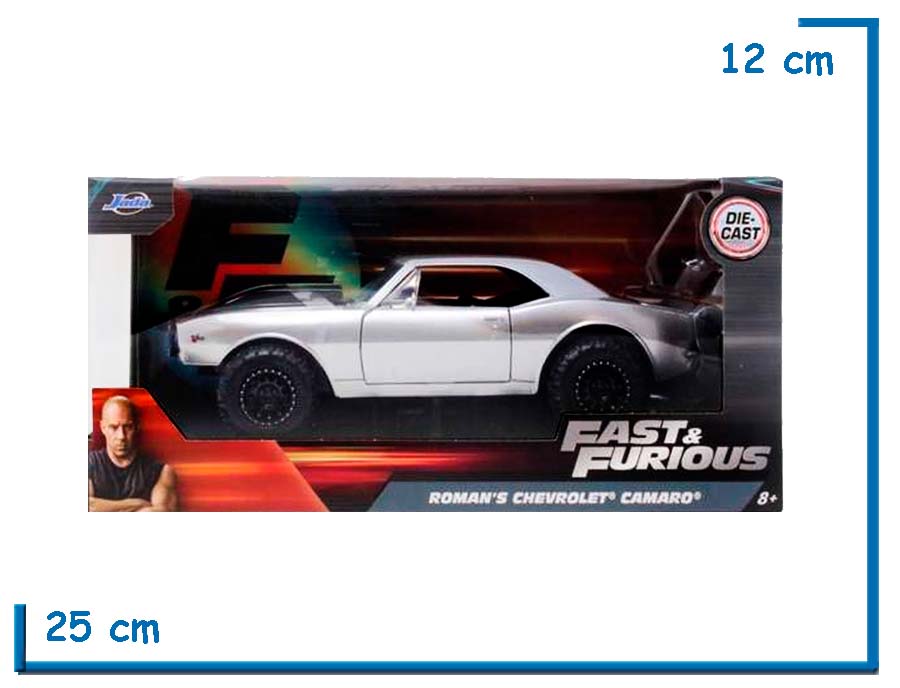 JADA ROMANS CHEVROLET CAMARO DIE CAST FAST & FURIOUS 1.24