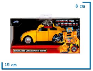 JADA BUMBLEBEE VOLKSWAGEN BEETLE DIE CAST TRANSFORMERS 1.32