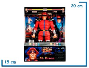 JADA M.BISON STREET FIGHTER II ULTRA FIGURA DE ACCION 15CM