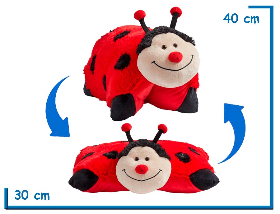 PELUCHE PILLOW PETS MS LADYBUG
