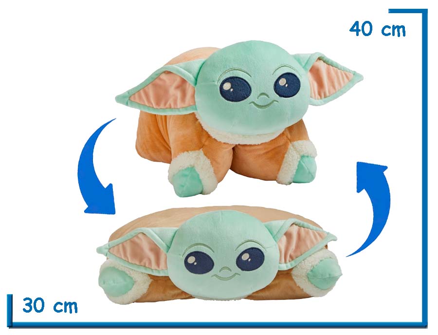 PELUCHE PILLOW PETS GROGU THE MANDALORIAN STAR WARS