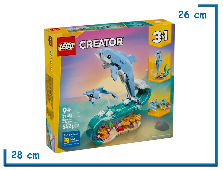 LEGO CREATOR BEAUTIFUL DOLPHINS