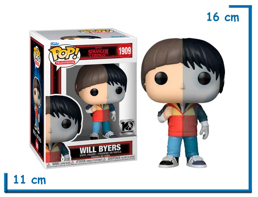 FUNKO POP WILL BYERS (SPLIT) STRANGER THINGS