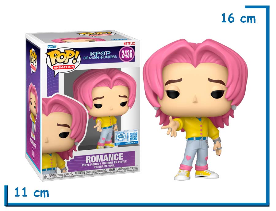 FUNKO POP ROMANCE K-POP DEMON HUNTERS