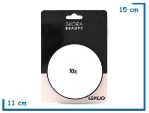 SKORA BEAUTY ESPEJO AUMENTO 10X EN BLISTER