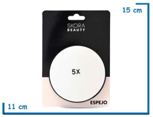 SKORA BEAUTY ESPEJO AUMENTO 5X EN BLISTER