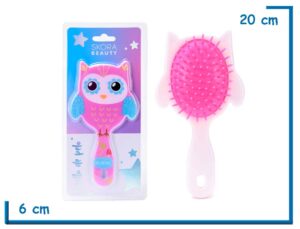 SKORA BEAUTY CEPILLO DE PELO BUHO ROSA