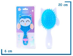 SKORA BEAUTY CEPILLO DE PELO BUHO TURQUESA