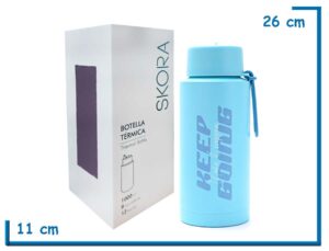 SKORA BOTELLA TERMICA CELESTE PICO FLIP 1000ML