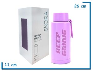 SKORA BOTELLA TERMICA LILA PICO FLIP 1000ML