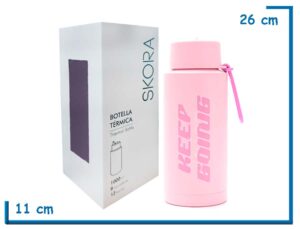 SKORA BOTELLA TERMICA ROSA PICO FLIP 1000ML