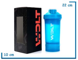 WANDERLUST VASO DEPORTIVO SHAKER CELESTE 450ML