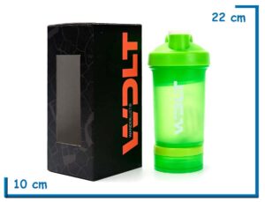 WANDERLUST VASO DEPORTIVO SHAKER VERDE 450ML