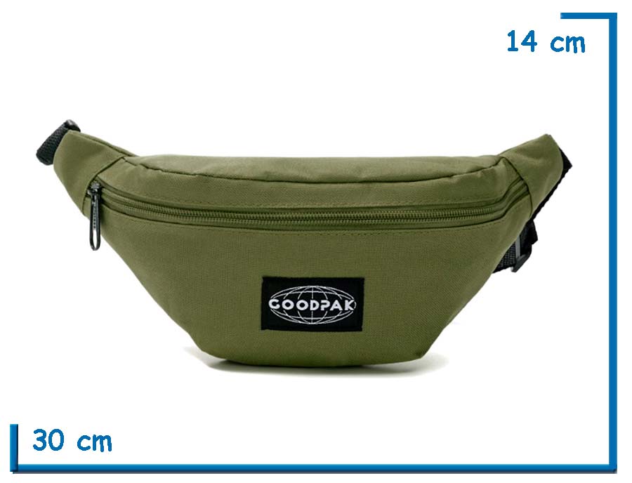 GOODPAK RIÑONERA VERDE 30X14