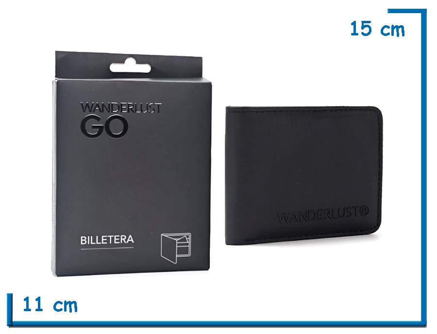 WANDERLUST GO BILLETERA SQUARE WAVEN POLIESTER