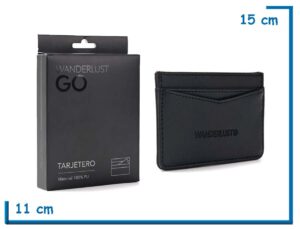 WANDERLUST GO TARJETERO GRANEADO PU