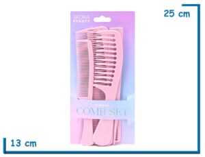 SKORA BEAUTY COMB SET LILA SET DE PEINES 6U