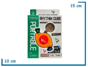 RHYTHM CUBE AMARILLO JUEGO DE MEMORIA LLAVERO