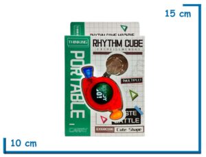 RHYTHM CUBE ROJO JUEGO DE MEMORIA LLAVERO