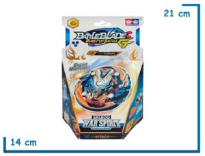 BATTLEBLADE BURST OF BATTLE GT BALROG WAR SPIRIT TROMPO CON LANZADOR