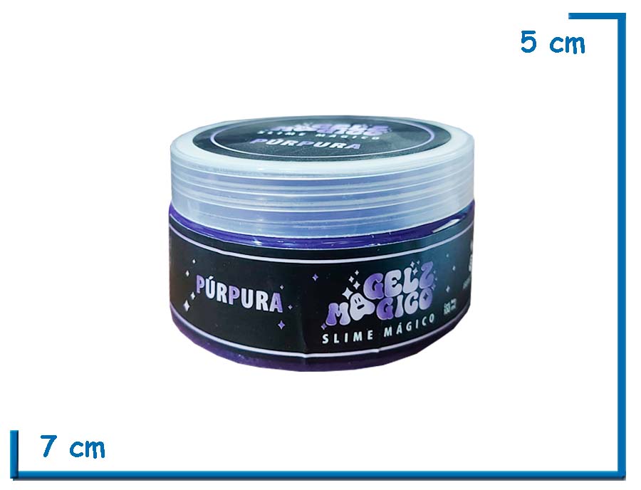 GELZ MAGICO SLIME PURPURA CON AROMA 100ML