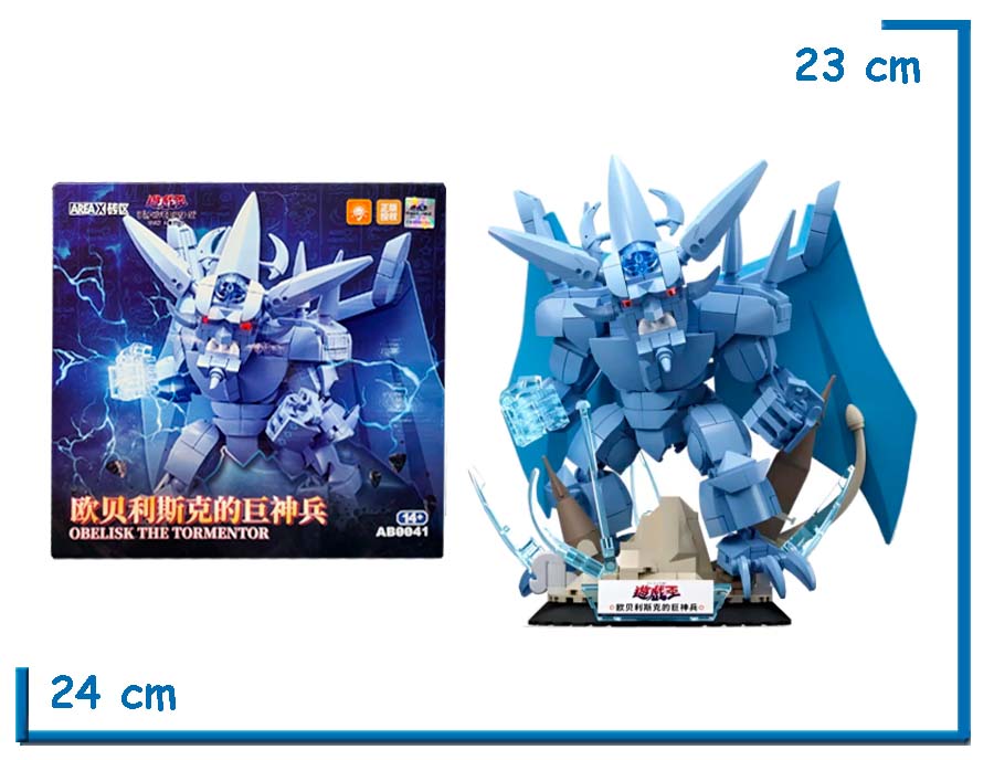 AREA X OBELISK THE TORMENTOR YU-GI-OH! BLOQUES PARA ARMAR