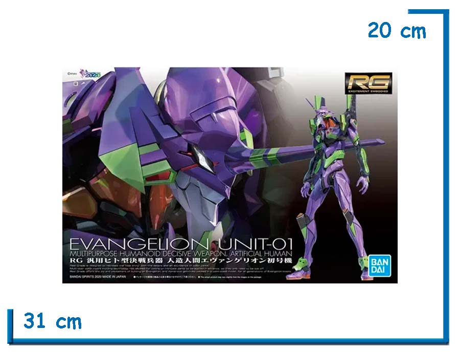 BANDAI EVANGELION UNIT-01 175MM EVANGELION MODEL KIT