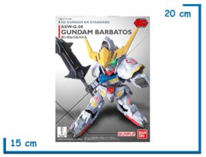 BANDAI SD GUNDAM EX-STANDARD ASW-G-08 GUNDAM BARBATOS MODEL KIT