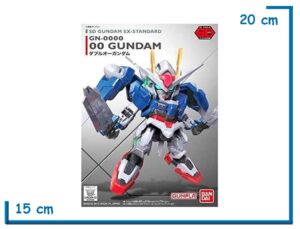 BANDAI SD GUNDAM EX-STANDARD GN-0000 00 GUNDAM MODEL KIT