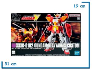 BANDAI XXXG-01H2 GUNDAM HEAVYARMS CUSTOM MODEL KIT 1.144