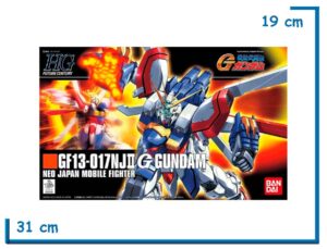 BANDAI GF13-017NJII BURNING GUNDAM MODEL KIT 1.144