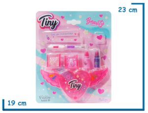 TINY BEAUTY SET DE MAQUILLAJE CORAZON ALADO EN BLISTER