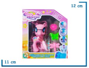 LOVELY HORSE ROSA PONY CON ACCESORIOS EN CAJA
