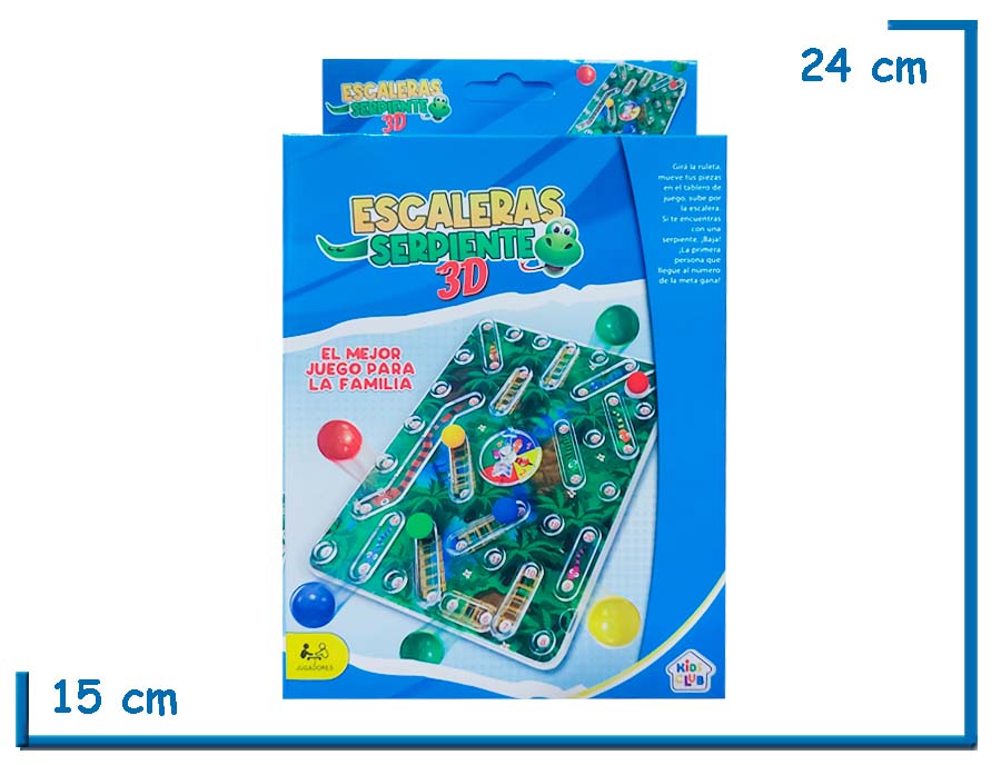 KIDS CLUB ESCALERAS SERPIENTE 3D