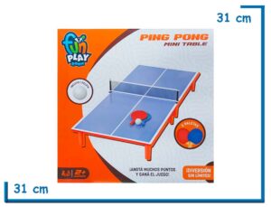 FUN PLAY ROOM PING PONG MINI TABLE