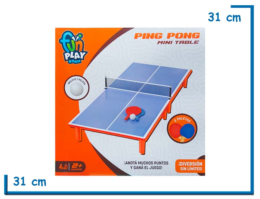 FUN PLAY ROOM PING PONG MINI TABLE