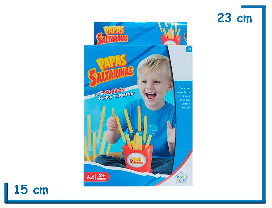 KIDS CLUB PAPAS SALTARINAS