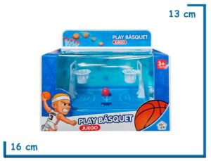 KIDS CLUB PLAY BASQUET AZUL AROS BLANCOS