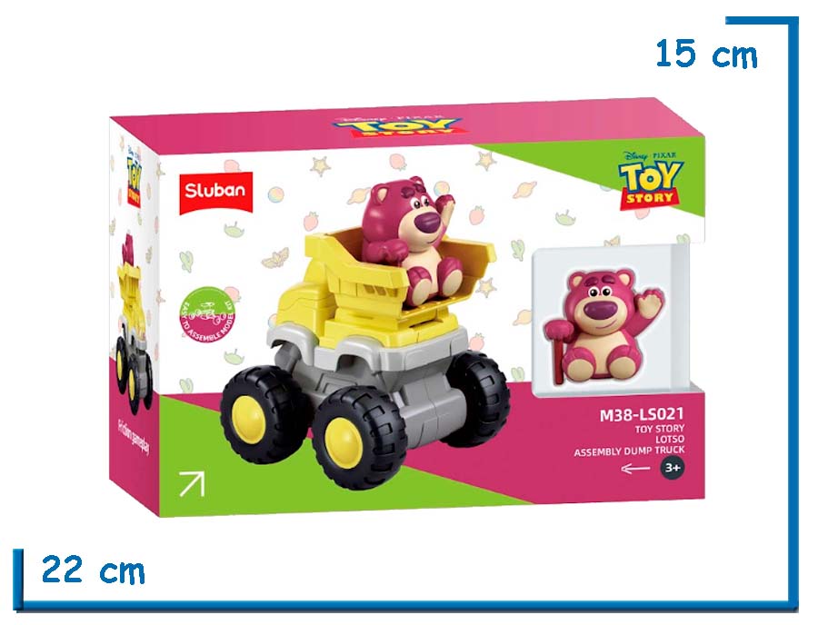 SLUBAN TOY STORY LOTSO ASSEMBLY DUMP TRUCK