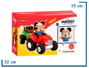 SLUBAN MICKEY AND FRIENDS MICKEY ASSEMBLY TRACTOR CAR