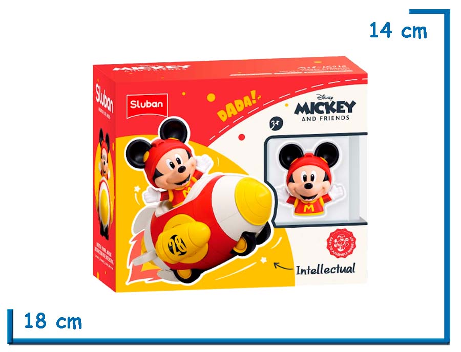 SLUBAN MICKEY AND FRIENDS MICKEY ASSEMBLY ROCKET